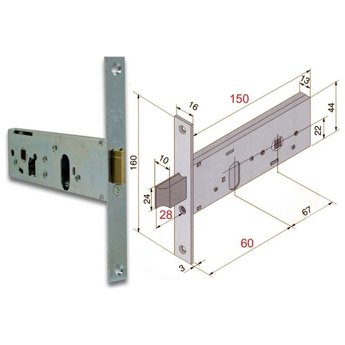 Welka 13070010 Serr Infil Cil Ovale F16