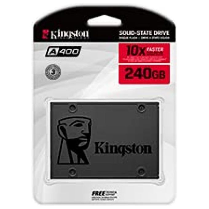 KINGSTON SA400S37-240G Ssd 240Gb Drive a Stato Solido A400 Sata 3 2,5''