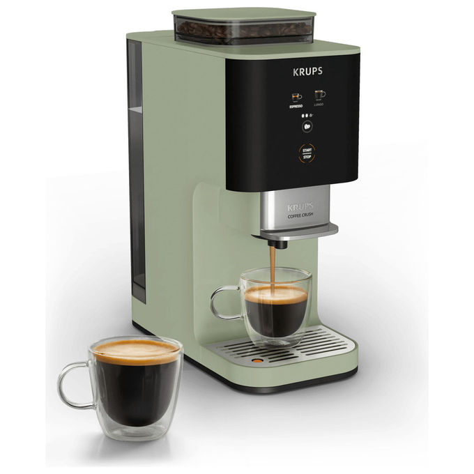 Krups SA401LE0 Coffee Crush Macchina da Caffe' Automatica 1,8 L 15 bar 1370 W colore Verde