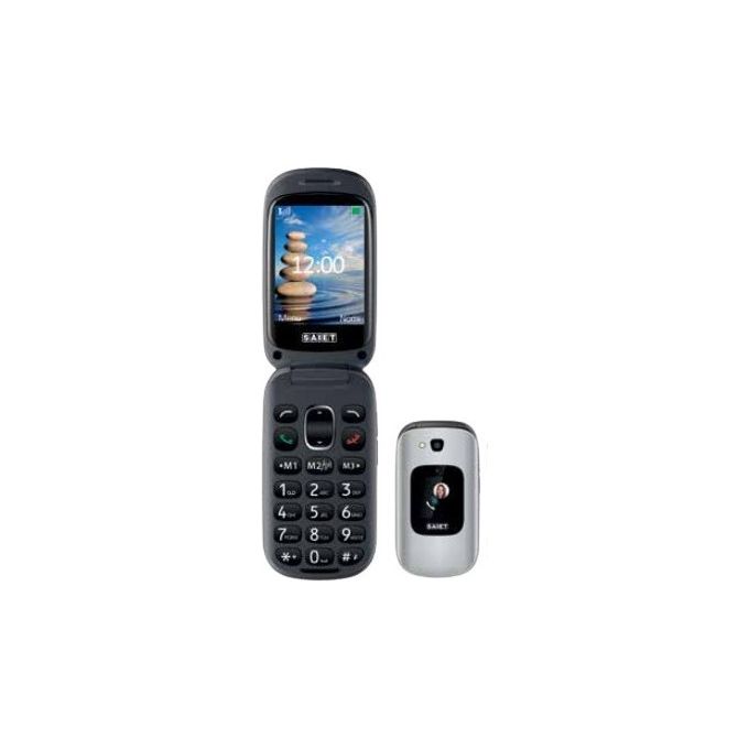 NGM Prime Cellulare Dual SIM Clamshell Display 2.8'' GSM Quad-Band Fotocamera 1.3 MP Bluetooth Radio FM slot MicroSD colore Grigio