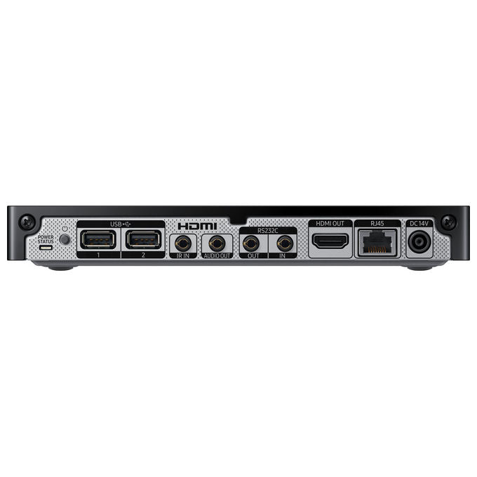 Samsung SBB-SS08FV2XEN Signage Player 4K UHD Tizen 8GB eMMC 2.5GB RAM Wi-Fi HDMI colore Nero