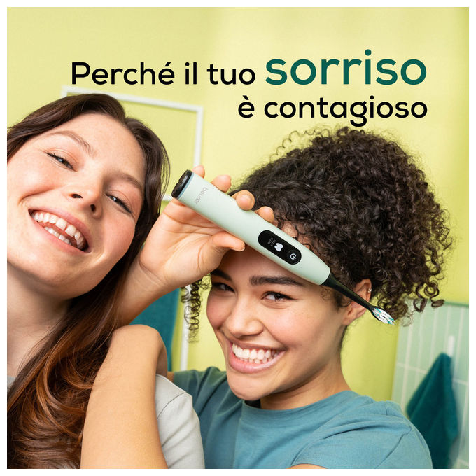 Beurer SC 50, Spazzolino Elettrico Sonico, Nero e Verde, 80000 Oscillazioni al Minuto