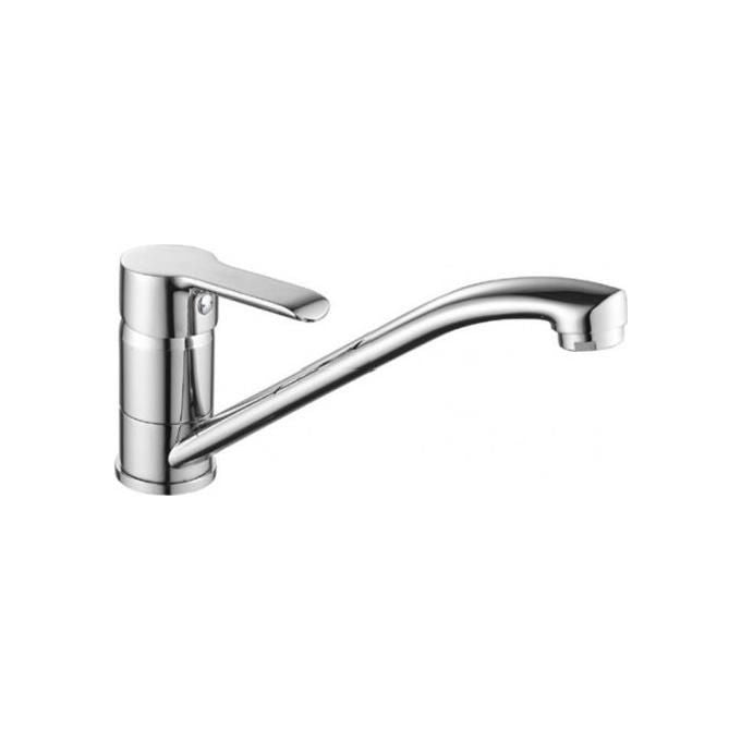 IDRO BRIC 8007931071767 Serie ARIEL Miscelatore lavello monocomando con bocca girevole 360° leva in metallo cartuccia a dischi ceramici colore Cromo lucido