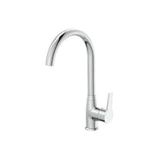 Idro Bric SCARUB1018CR Serie Hellis Miscelatore Lavello Monocomando Bocca Alta Orientabile 360° Cartuccia Ceramica 35 mm Flessibili 35 cm colore Cromo Lucido