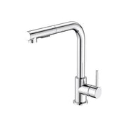 Idro Bric SCARUB1042CR Phoenix Miscelatore Lavello Monocomando Bocca Alta Doccetta Estraibile 2 Getti Cartuccia Ceramica 35 mm colore Cromo