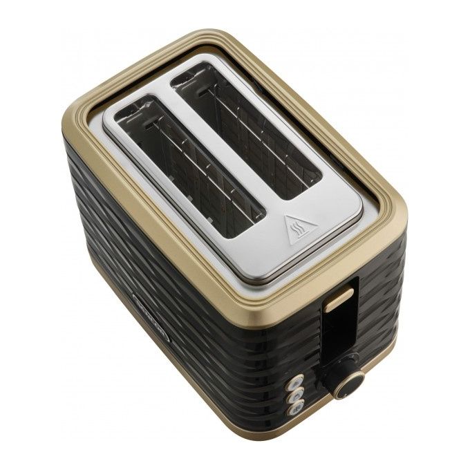 Sencor STS 7501BK Tostapane 2 Fessure 930 W 7 Livelli Doratura Colore Nero Oro