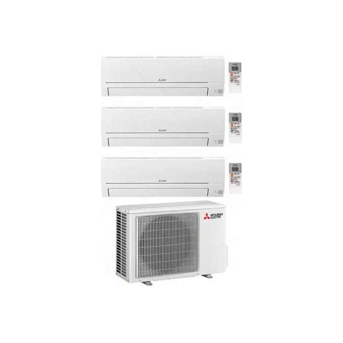 MITSUBISHI KIT_MXZ3HA50VFK-30TRIAL Climatizzatore Triplo split 09+12+12 BTU Classe A++-A+ R32 Smart WIFI