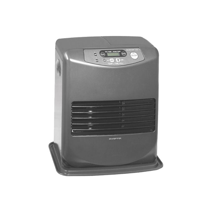 TECNO AIR SYSTEM 5026 SI140G Stufa a Combustibile Liquido Inverter 0 8 3 5 kW Serbatoio 5 Litri Autonomia 59 Ore colore Grigio