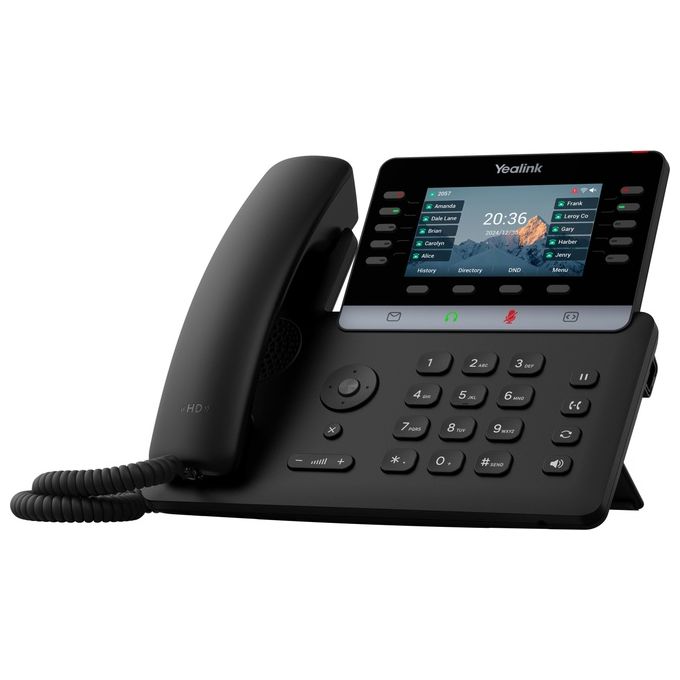 Yealink SIP-T74U Telefono IP Nero LCD 4.3'' Gigabit Ethernet T74U