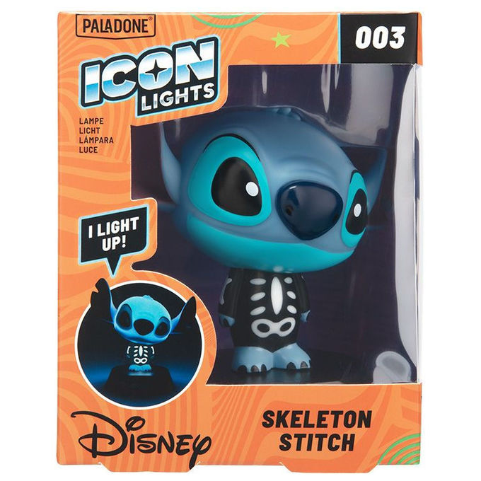 Paladone Products, Stitch Scheletro, Lampada Icona, 10 cm