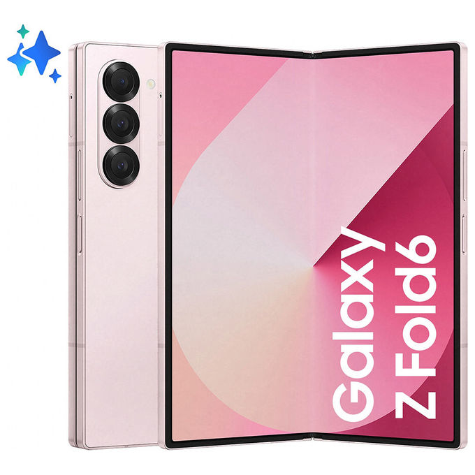 Samsung SM-F956BLIBEUE Galaxy Z Fold6 Smartphone 256 GB RAM 12 GB Display 7.6'' Dynamic AMOLED 2X colore Rosa