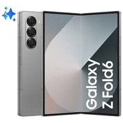 Samsung SM-F956BZSCEUE Galaxy Z Fold6 Smartphone 5G 512GB RAM 12GB Display 7.6'' Dynamic AMOLED 2X Snapdragon 8 Gen 3 Dual SIM colore Silver Shadow