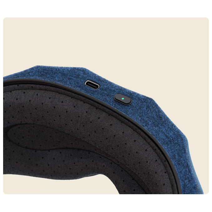 Therabody WTH85208II SleepMask Maschera per il Sonno con Massaggio Oculare 3 Modalita' di Relax Batteria 240 min USB-C Ricaricabile colore Nero