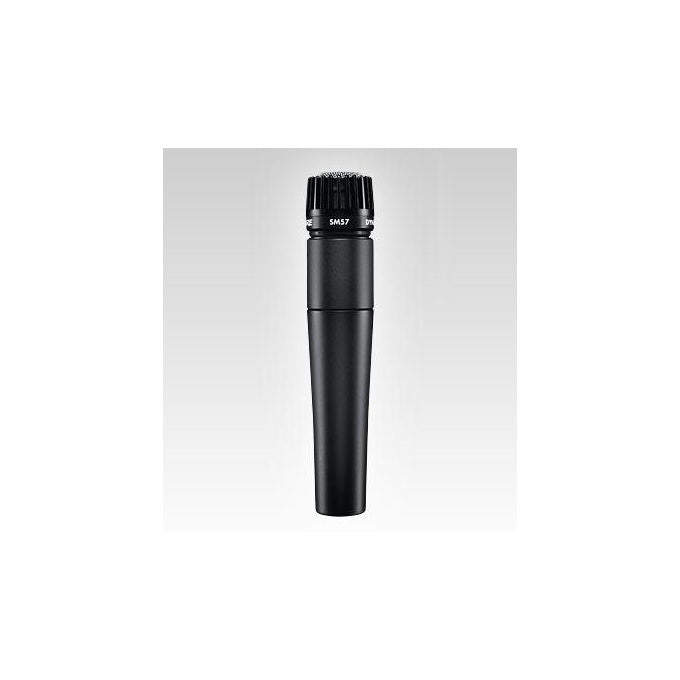 Shure SM57 Microfono dinamico cardioide risposta 40Hz - 15kHz peso 284g materiale metallo sistema antivibrazione colore Nero