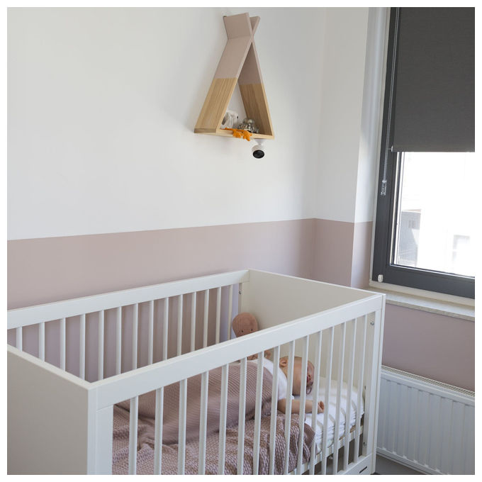 Alecto SMARTBABY5 Telecamera Wi-Fi per Bambini 1920 x 1080 px Comunicazione Bidirezionale Avvisi Movimento e Suono colore Bianco