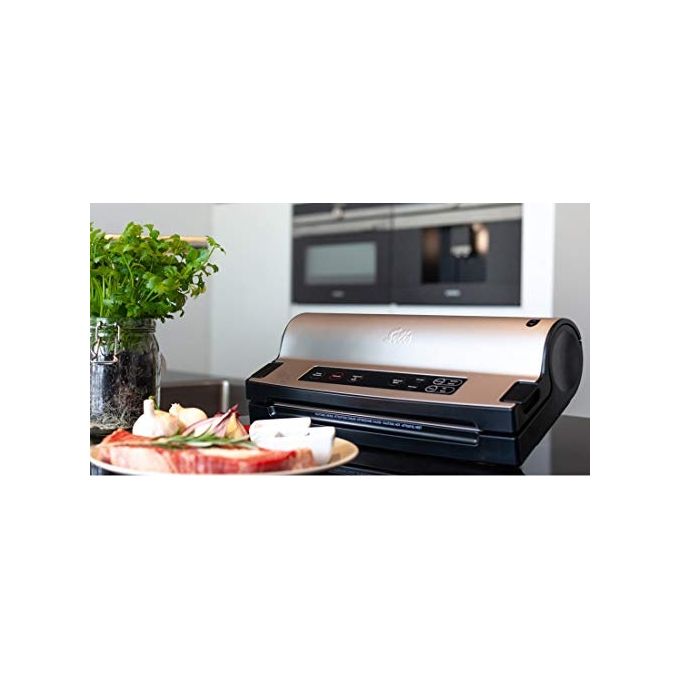 Solis 922.20 TYP 575 VAC PRESTIGE 575 Apparecchio per Confezionamento Sottovuoto 120 W -0.7 bar 12 l-min Touch Screen colore Acciaio Nero