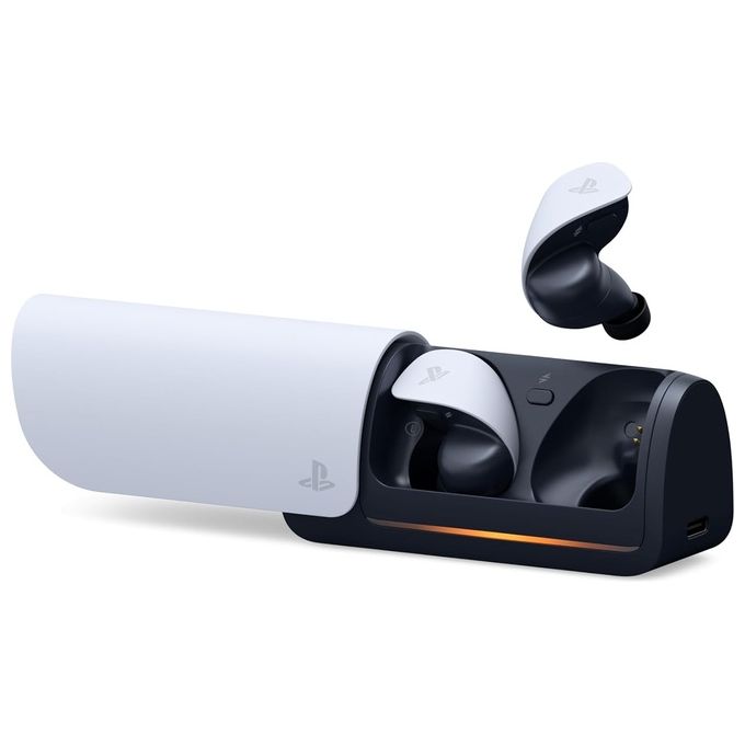 Sony PULSE EXPLORE Auricolari Gaming True Wireless Bluetooth PlayStation Link driver planari microfono AI colore Nero Bianco
