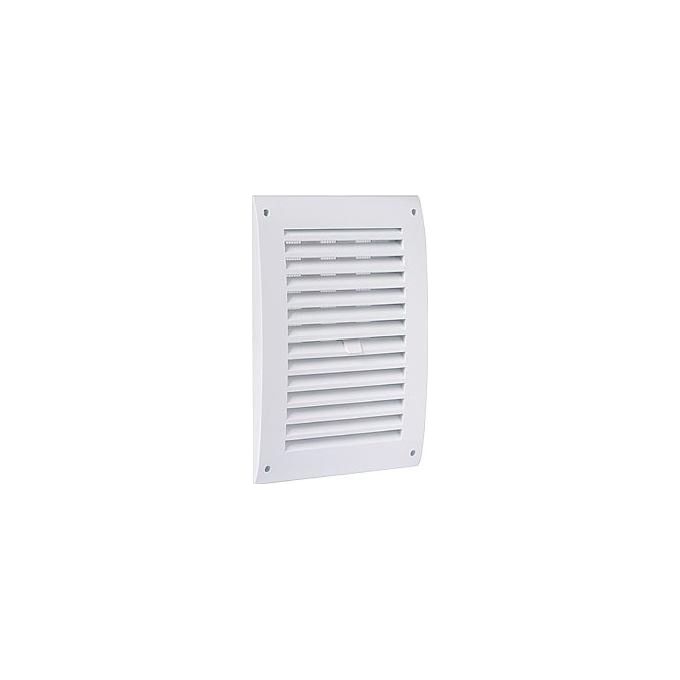 IDRO BRIC SP0003GR Griglia di Aerazione in ABS Rettangolare 17x25 cm Fissaggio a Viti colore Bianco