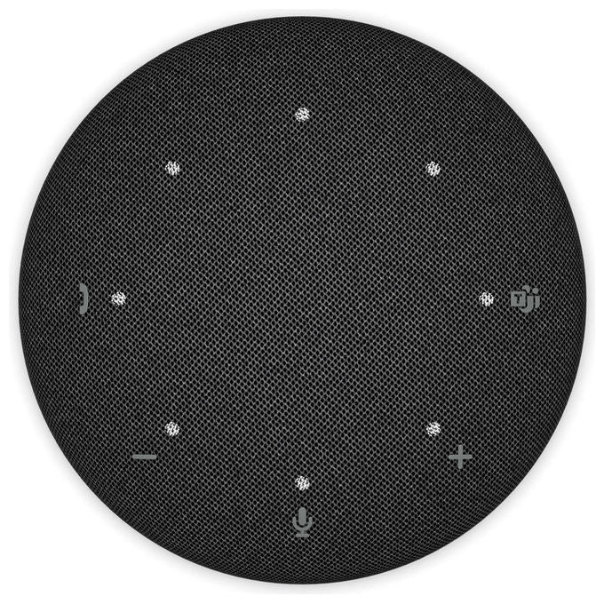 Dell SP325 vivavoce cablato, USB-C, 4 microfoni omnidirezionali, cancellazione rumore AI, IP64, certificato Teams e Zoom, nero