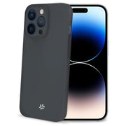 Celly SPACE1054BK Space Cover Custodia per iPhone 15 Pro in Silicone colore Nero