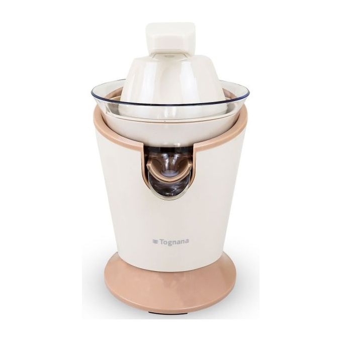Tognana D2DSO02IRCH Iridea Spremiagrumi Elettrico con Leva 500 W colore Champagne Beige