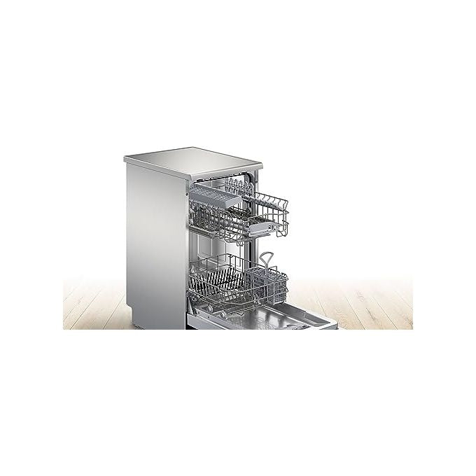 Bosch SPS2HKI58E Serie 2 Lavastoviglie Libera Installazione 10 coperti Classe E 46 dB Wi-Fi Home Connect (84.5x45x60 cm) colore Acciaio Inox