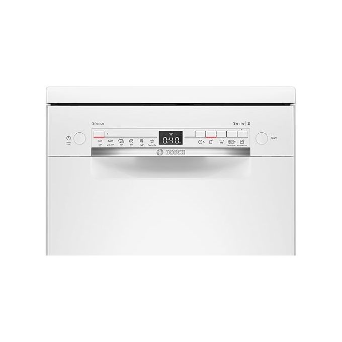 Bosch SPS2HKW58E Serie 2 Lavastoviglie libera installazione 10 coperti Classe E 46 dB Home Connect (85x45x60 cm) colore Bianco