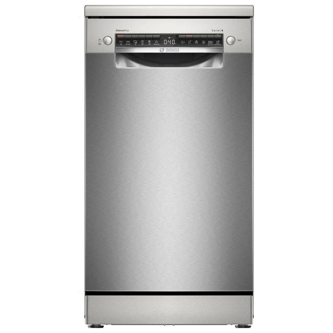 Bosch SPS4EMI17E Serie 4 Lavastoviglie Libera installazione 10 coperti Classe B 44 dB Wi-Fi EfficientDry (84.5x45x60 cm) colore Acciaio Inox