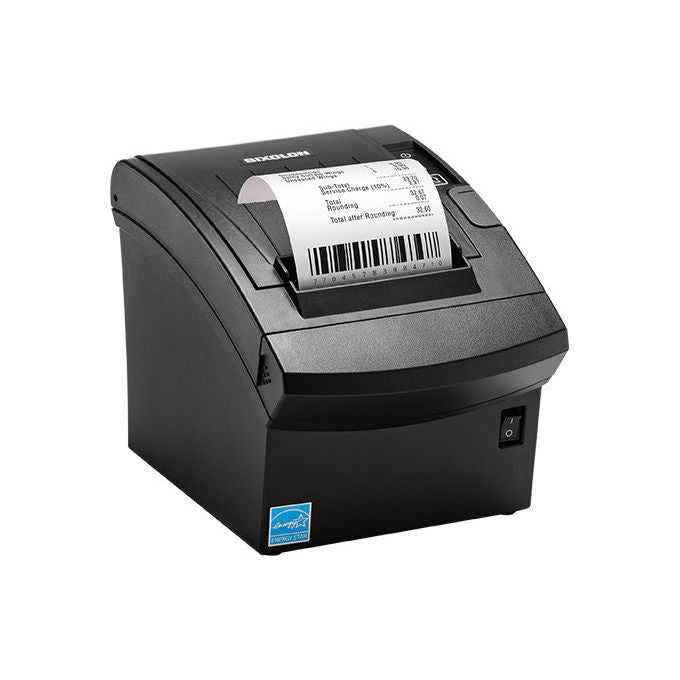 Bixolon SRP-350plusV, stampante POS termica diretta, USB, Ethernet, Wi-Fi, taglierina automatica, 400 mm-s, nera