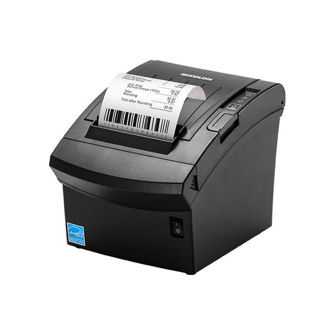 Bixolon SRP-350plusV, stampante POS termica diretta, USB, Ethernet, Wi-Fi, taglierina automatica, 400 mm-s, nera