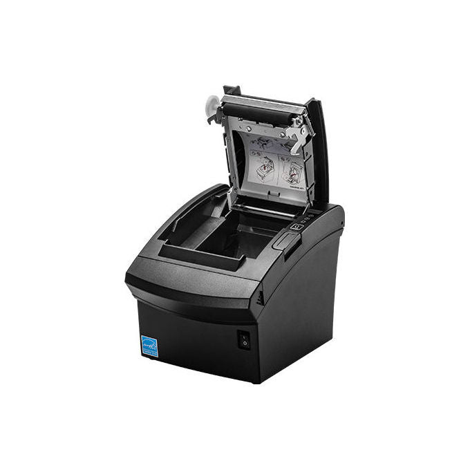 Bixolon SRP-350plusV, stampante POS termica diretta, USB, Ethernet, Wi-Fi, taglierina automatica, 400 mm-s, nera
