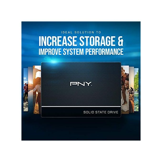 PNY SSD7CS900-2TB-RB CS900 SSD 2.5'' SATA III 2000 GB Lettura 550 MB-s Scrittura 530 MB-s 3D TLC