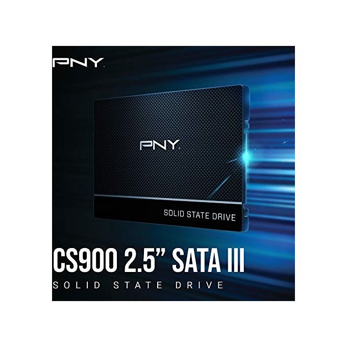 PNY SSD7CS900-1TB-RB CS900 SSD Interno 1TB SATA III 2.5'' 3D TLC 535 MB-s Lettura 500 MB-s Scrittura