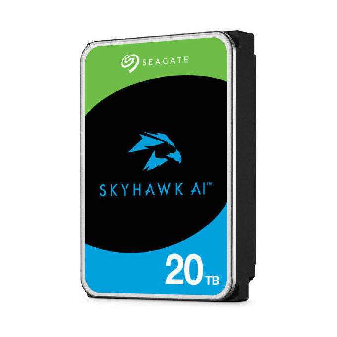 Seagate ST20000VE003 SkyHawk AI Disco Rigido Interno 20 TB 7200 rpm 512 MB Sata III colore Nero
