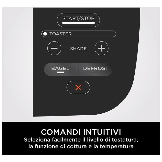 Ninja ST202EU Foodi 3-in-1 Tostapane con Griglia e Pressa per Panini