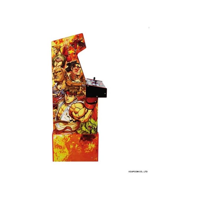 Arcade1up STF-A-202110 Capcom Legacy Yoga Flame Edition Cabinato Arcade 14 Giochi Wi-Fi Monitor 17'' colore Multicolore