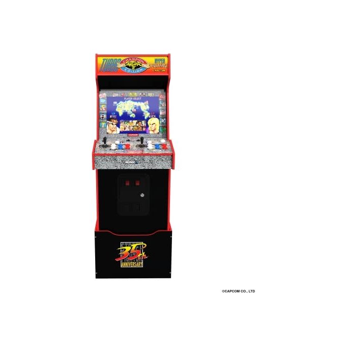 Arcade1up STF-A-202110 Capcom Legacy Yoga Flame Edition Cabinato Arcade 14 Giochi Wi-Fi Monitor 17'' colore Multicolore