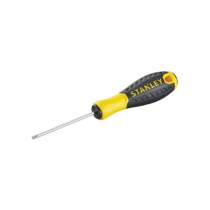 Stanley STHT0-60358 Essential Cacciavite a Taglio Lama Parallela Cromo Vanadio 3x75 mm