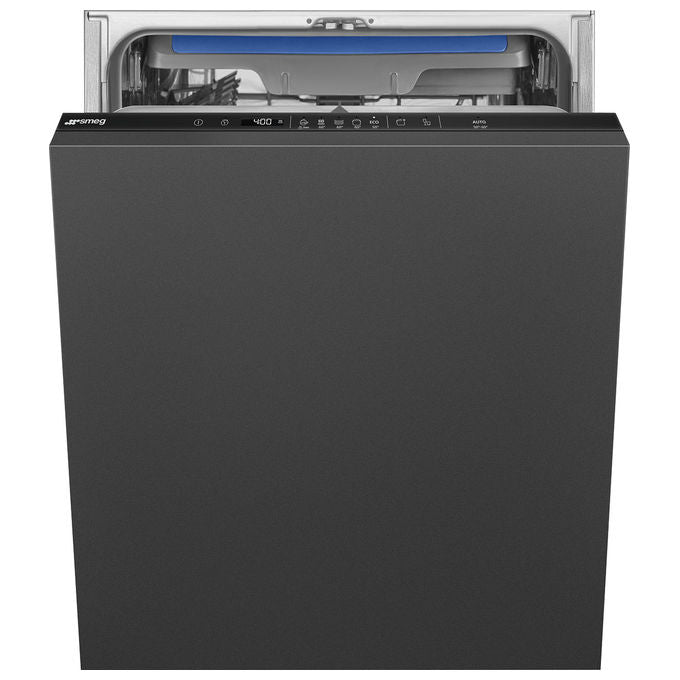 Smeg STL362DQ Lavastoviglie Incasso Scomparsa Totale 14 coperti Classe D 46 dB 8 programmi FlexiFit (82x60x55 cm) colore Nero
