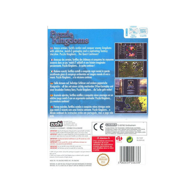 Halifax Puzzle Kingdoms Standard ITA Nintendo Wii