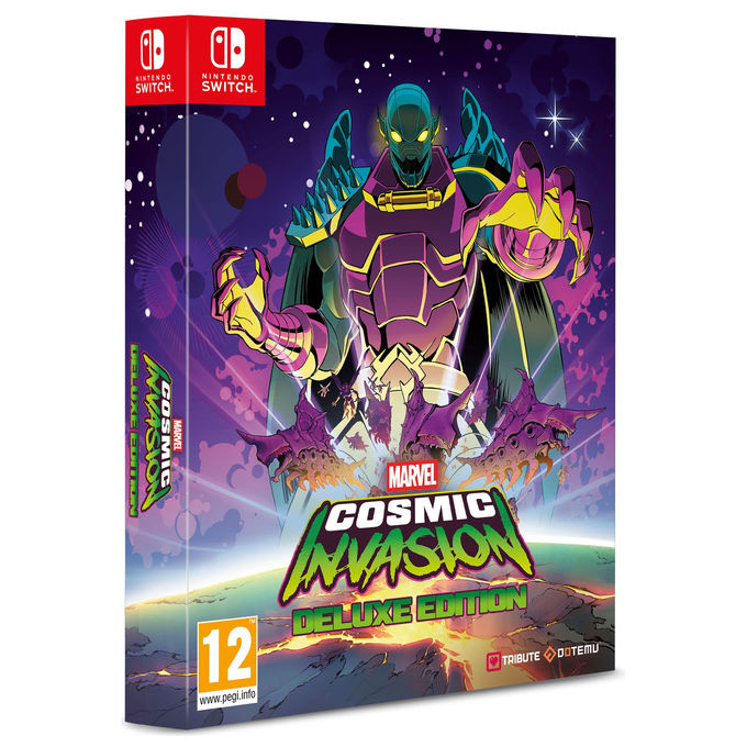Marvel cosmic invasion deluxe edition, Nintendo Switch, beat em up, 15 supereroi, pixel art, multigiocatore locale e online, Dotemu