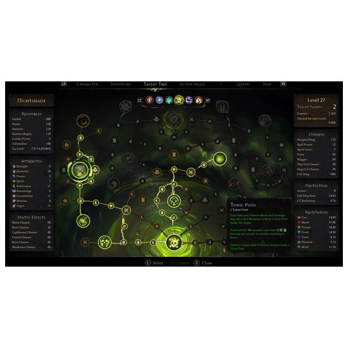 Specs, Mandragora: Whispers of the Witch Tree, Action RPG Soulslike, Xbox Series X