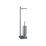 Gedy TA32 08 Tania Colonna attrezzata WC con Portarotolo e Portascopino colore Grigio
