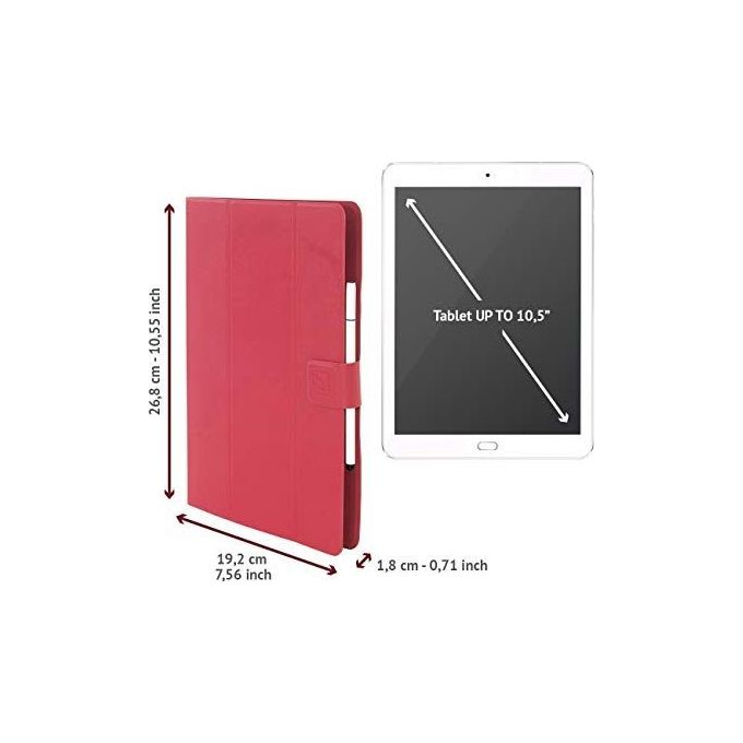 Tucano Facile Plus Custodia Universale per Tablet fino a 11 Pollici in Rosso