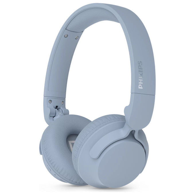 Philips TAH4000BL-00 Cuffie On-Ear Wireless Bluetooth 6.0 Multipoint Driver 32mm 70h Autonomia Ricarica Rapida colore Blu