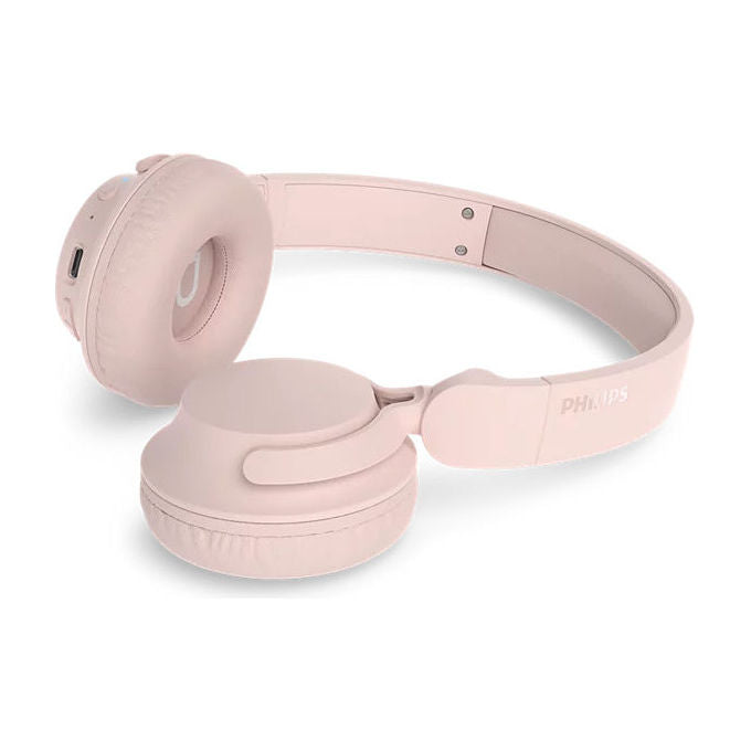 Philips TAH4000PK-00 Cuffie wireless on ear Bluetooth 6.0 Multipoint Driver 32mm 70h colore Rosa