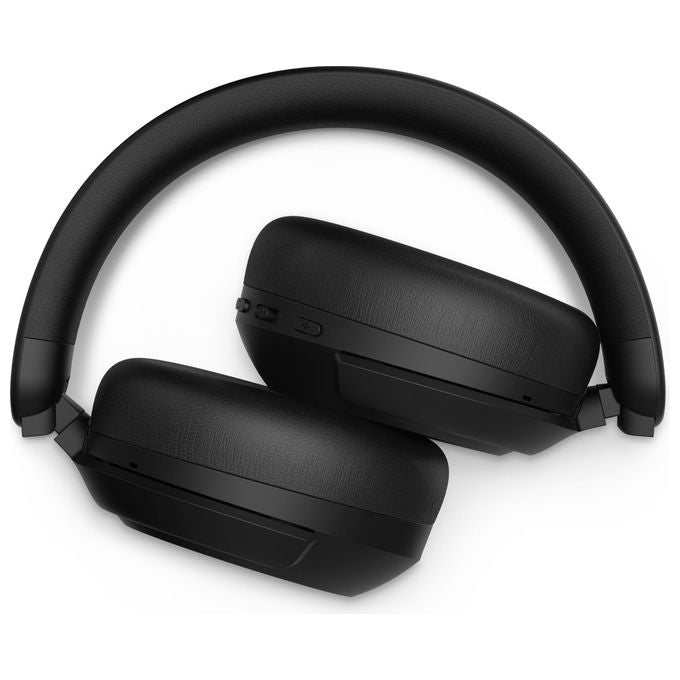 Philips, Cuffie Wireless a Padiglione TAH8000EBK-00, Bluetooth 5.4, Cancellazione Rumore, Nero
