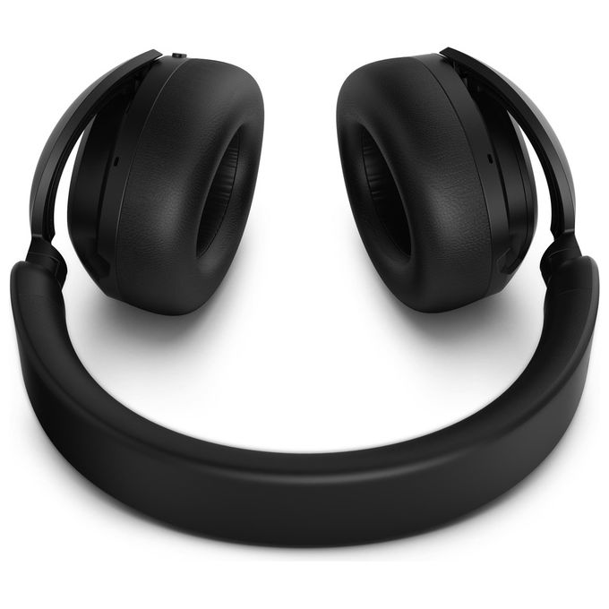 Philips, Cuffie Wireless a Padiglione TAH8000EBK-00, Bluetooth 5.4, Cancellazione Rumore, Nero