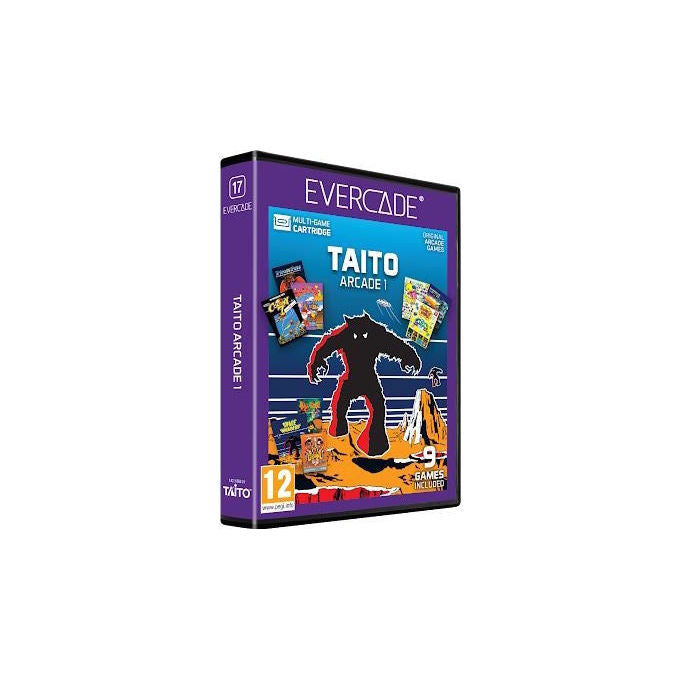 Evercade, Accessori, Taito Arcade 1, 9 giochi inclusi