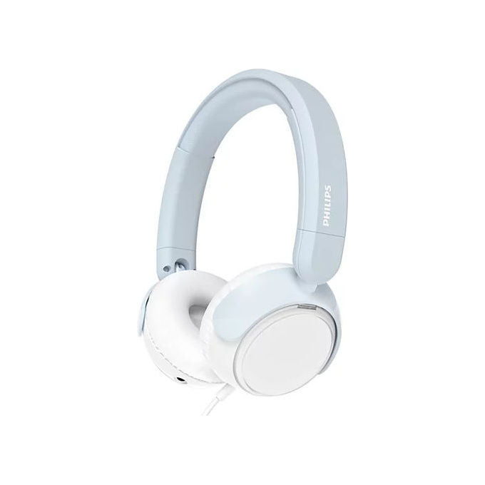 Philips TAK2000BL-00 Cuffie On-Ear per Bambini Cablate Jack 3,5 mm Volume Limitato 85 dB Microfono colore Blu